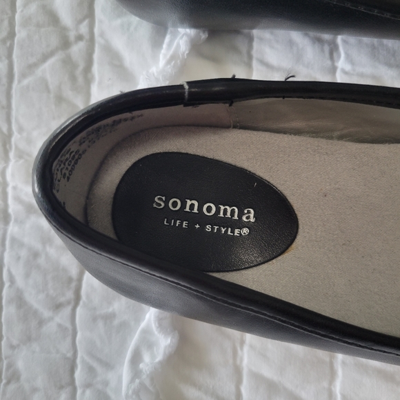 Sonoma Clara Ballet Flats 3 Black NWT Kohls Steps Comfort Non Marking Slip On - Picture 6 of 11